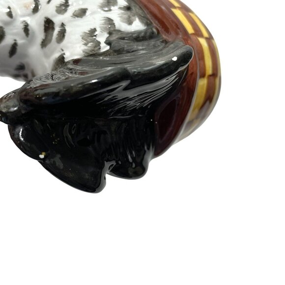 Vintage 1990s French Country Monte Carlo Las Vegas Split Tail Hen Rooster Shaker - Picture 12 of 13